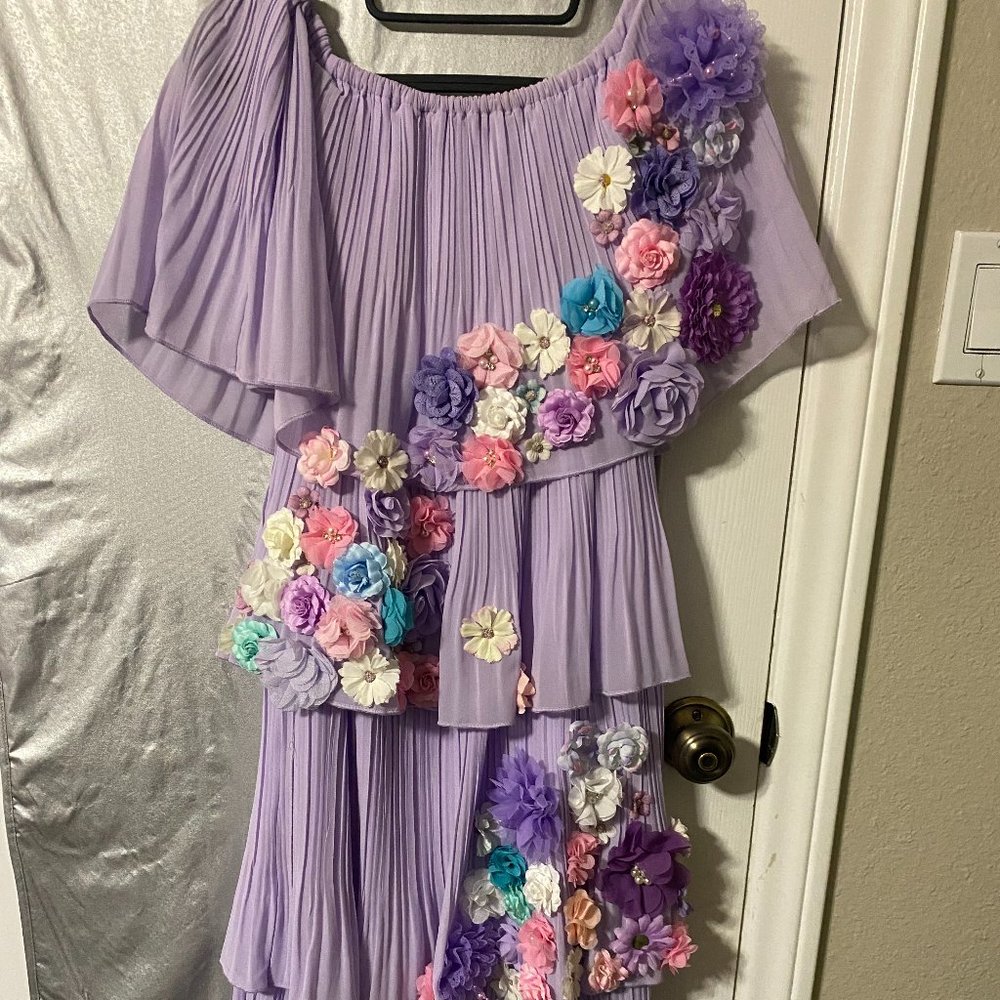 Isabela Encantos flower fairy costume/dress - Adult Small